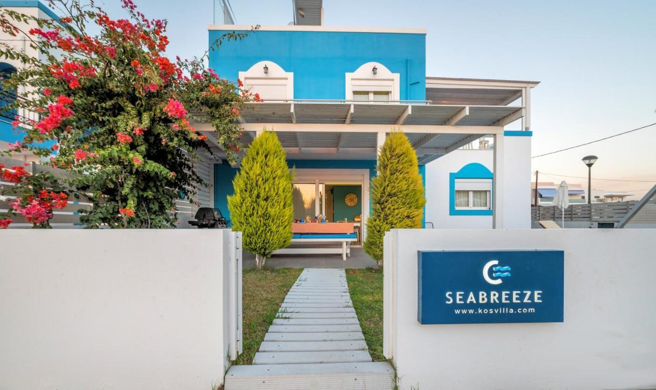 Seabreeze Villa - With Jacuzzi & Heated Pool Mastichari  Exterior photo