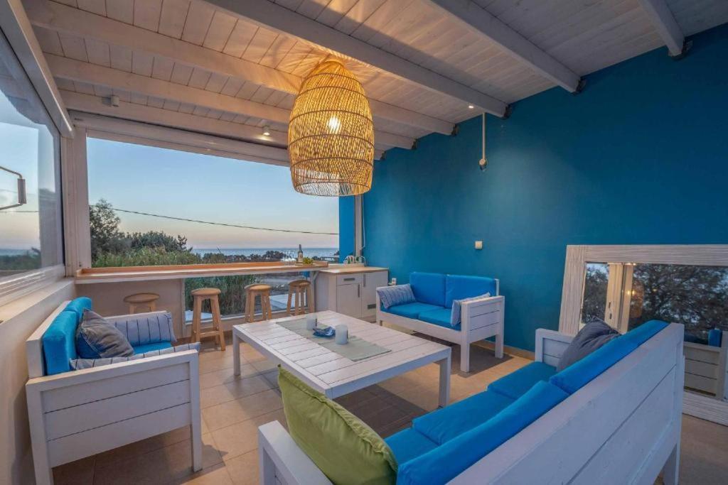 Seabreeze Villa - With Jacuzzi & Heated Pool Mastichari  Exterior photo